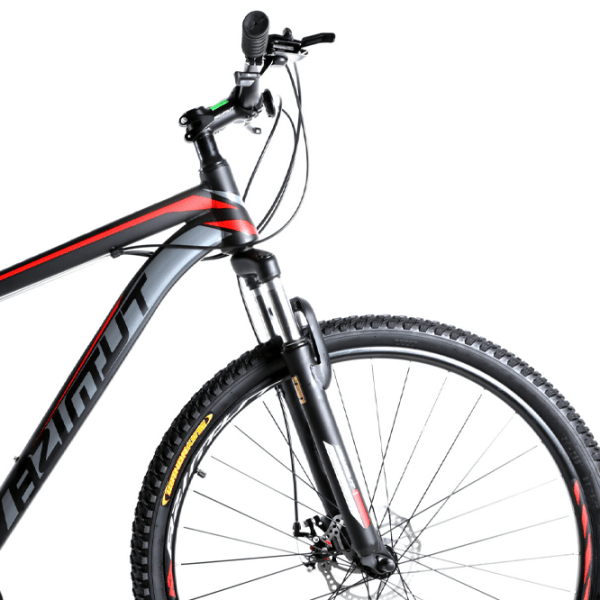 Bicicletă Azimut AZ 40D 29" 19" Black Red Oțel / Pentru adulți photo 4