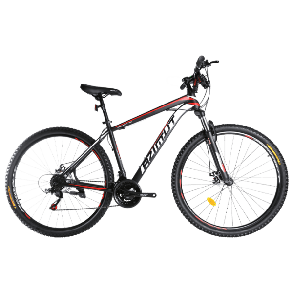 Bicicletă Azimut AZ 40D 29" 19" Black White Oțel / Pentru adulți photo 1