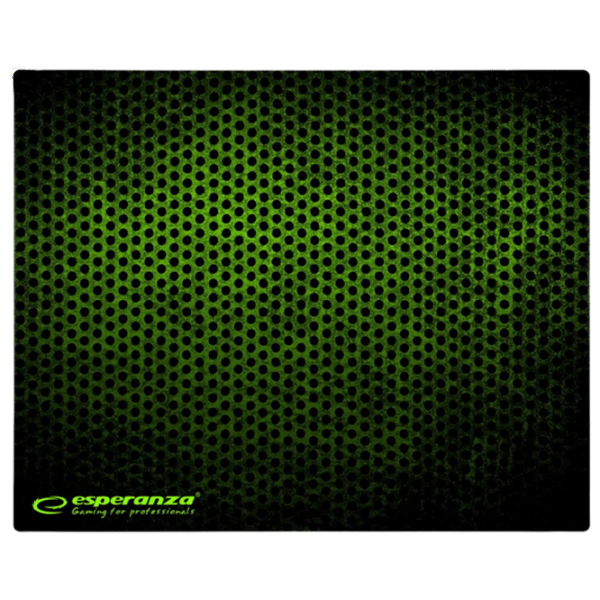 Covoraș pentru mouse Esperanza EGP101K Green Black 250 x 200 x 3 mm photo 1