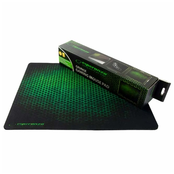 Covoraș pentru mouse Esperanza EGP101K Green Black 250 x 200 x 3 mm photo 2