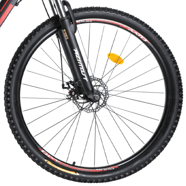 Bicicletă Azimut Aqua 27.5" 17" Black Red Oțel / Pentru adulți photo 5