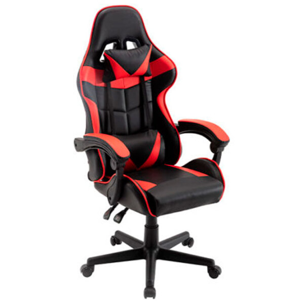 Scaun Gaming Havit GC933 Black Red  photo 2
