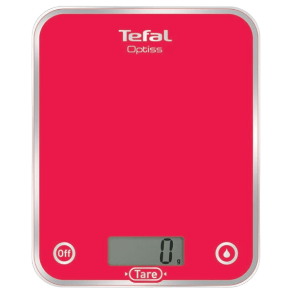 Cântar de bucătărie Tefal BC5003V2 Red Electronic, Plastic, 5 kg photo 1