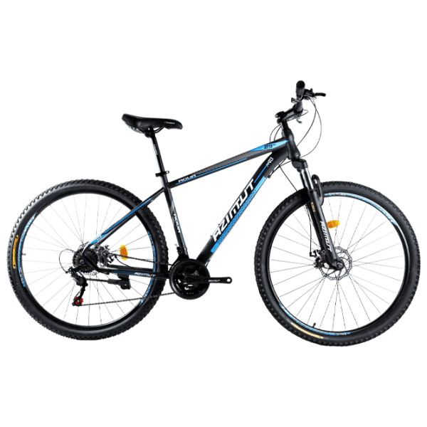 Bicicletă Azimut Aqua 29" 17" Black Blue Oțel / Pentru adulți photo 1