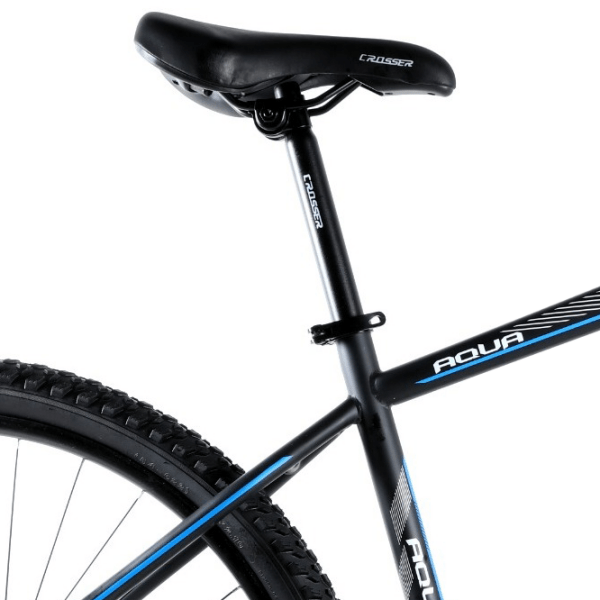 Bicicletă Azimut Aqua 29" 17" Black Blue Oțel / Pentru adulți photo 3