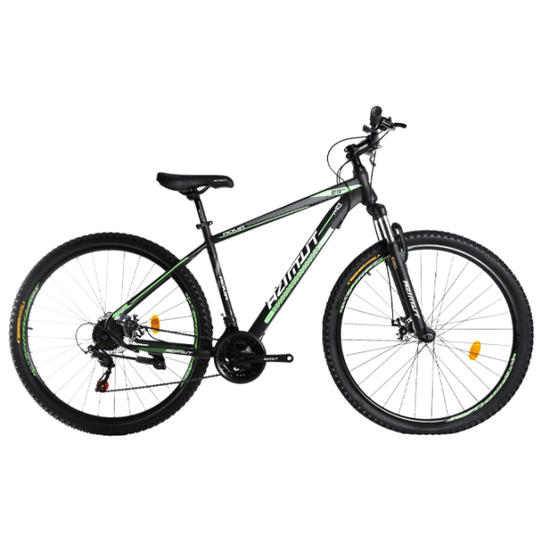 Bicicletă Azimut Aqua 29" 17" Black Green Oțel / Pentru adulți photo 1