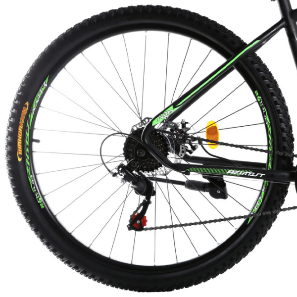 Bicicletă Azimut Aqua 29" 17" Black Green Oțel / Pentru adulți photo 2