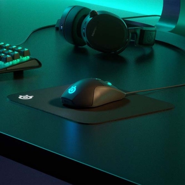 Covoraș pentru mouse Steelseries QcK 63003 Black 450 x 400 x 2 mm photo 6