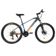 Bicicletă Azimut Gemini 29" 19" Black Orange Oțel / Pentru adulți