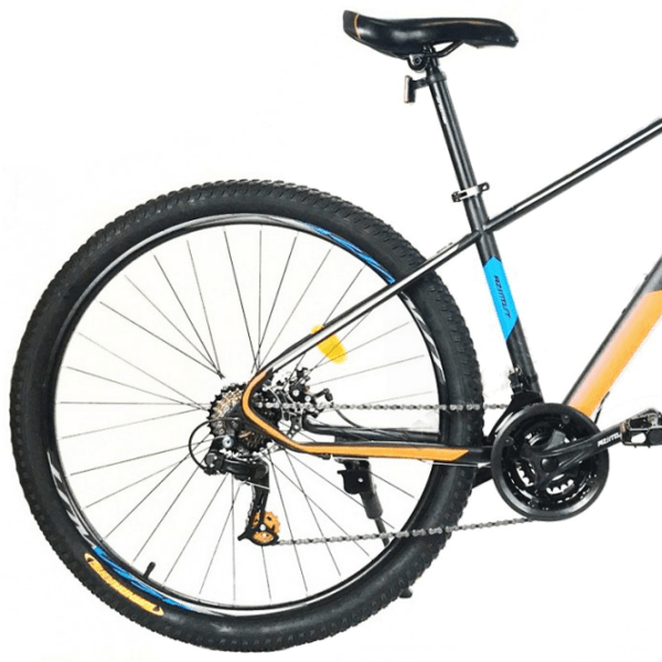 Bicicletă Azimut Gemini 29" 19" Black Orange Oțel / Pentru adulți photo 2