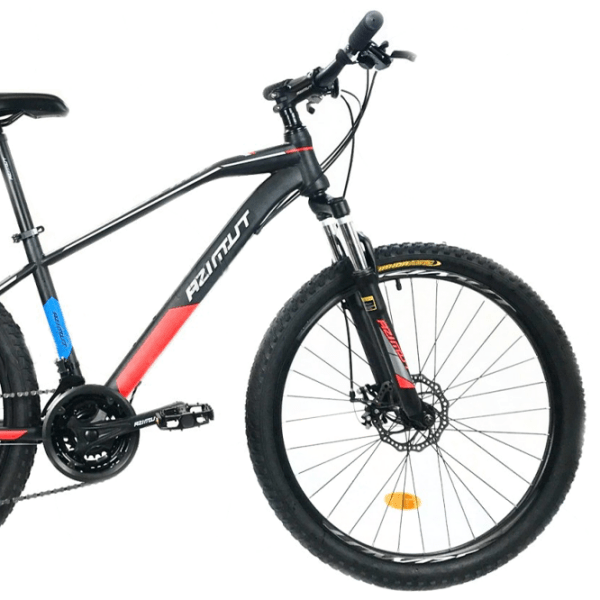 Bicicletă Azimut Gemini 29" 19" Black Red Oțel / Pentru adulți photo 3