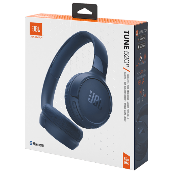Наушники JBL Tune 520BT Синий Беспроводные / Персональный / Накладные photo 11