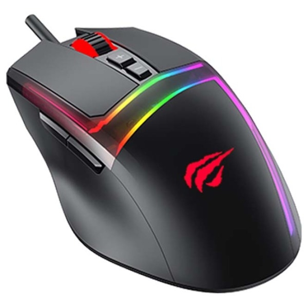 Mouse Havit MS953 Black Cu fir / 10000 dpi photo 2