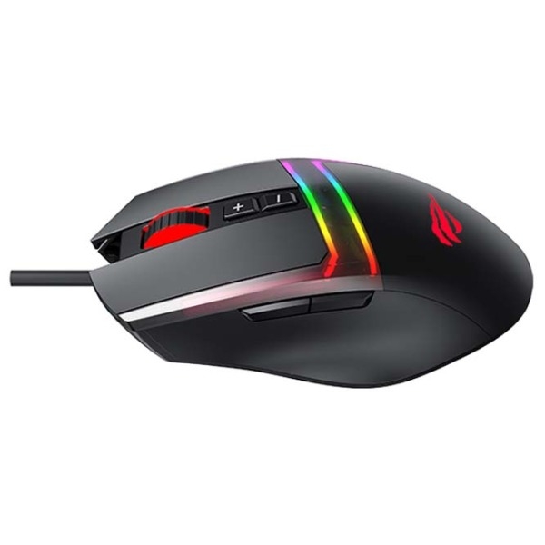 Mouse Havit MS953 Black Cu fir / 10000 dpi photo 4