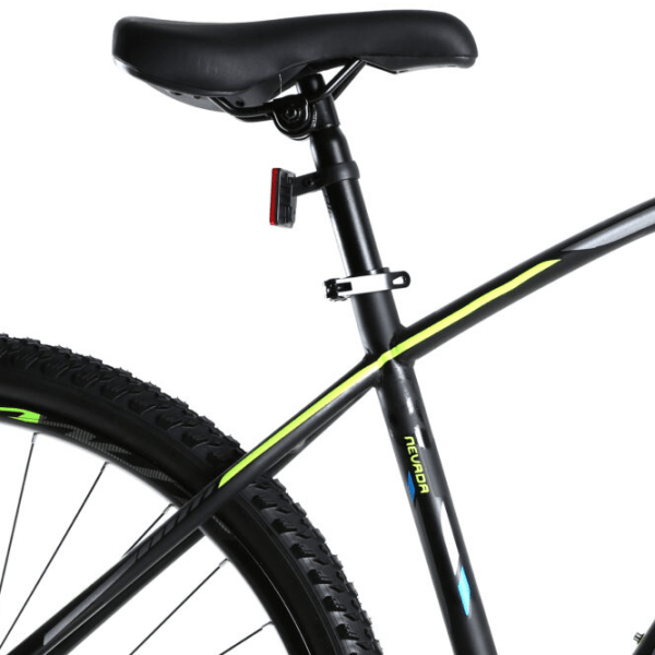 Bicicletă Azimut Nevada 29" 19" Black Green Oțel / Pentru adulți photo 3