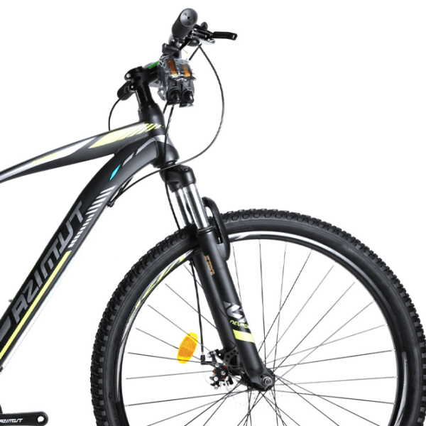 Bicicletă Azimut Nevada 29" 19" Black Green Oțel / Pentru adulți photo 4