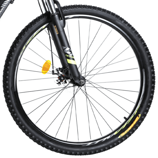 Bicicletă Azimut Nevada 29" 19" Black Green Oțel / Pentru adulți photo 5