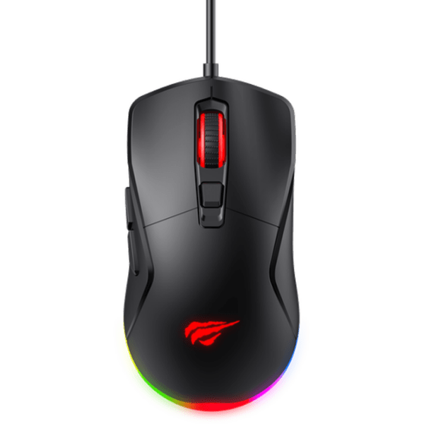 Mouse Havit MS960 Black Cu fir / 7200 dpi photo 1
