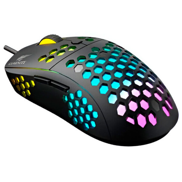 Mouse Havit MS1032 Black Cu fir / 4800 dpi photo 2