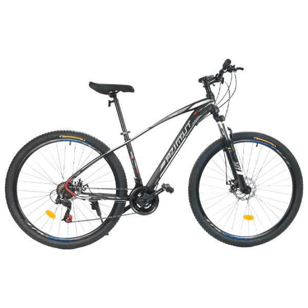 Bicicletă Azimut Nevada 29" 19" Black White Oțel / Pentru adulți photo 1