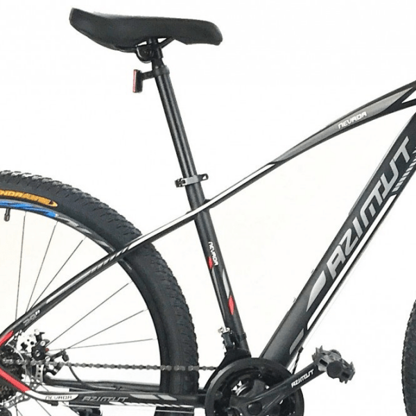 Bicicletă Azimut Nevada 29" 19" Black White Oțel / Pentru adulți photo 3