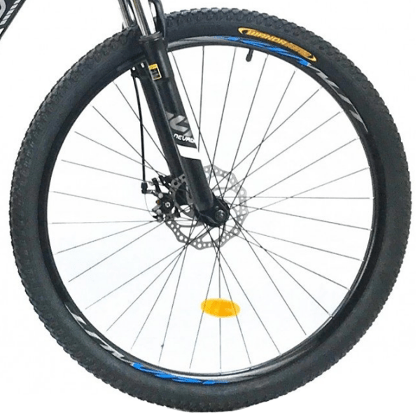 Bicicletă Azimut Nevada 29" 19" Black White Oțel / Pentru adulți photo 5