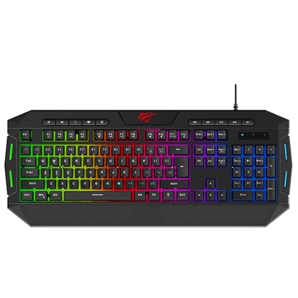 Set Havit KB501CM Black Gaming, Cu fir photo 4