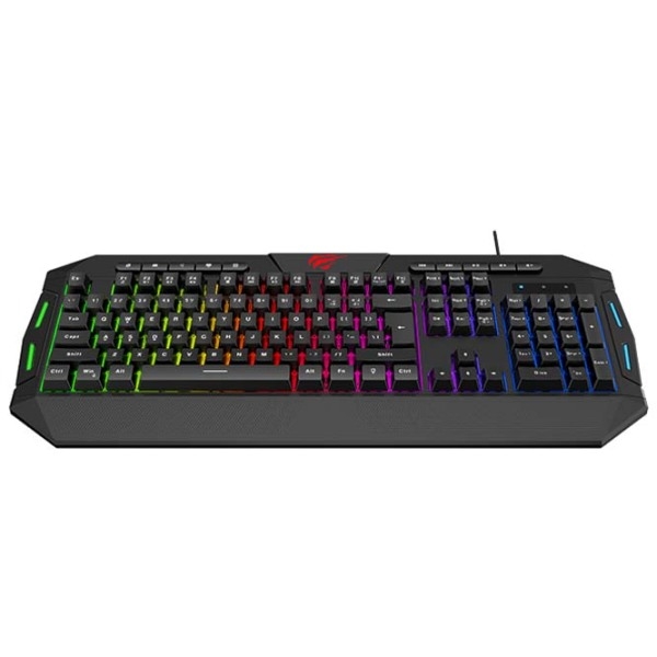 Set Havit KB501CM Black Gaming, Cu fir photo 5