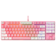 Tastatură Havit KB512L Pink Gaming, Cu fir
