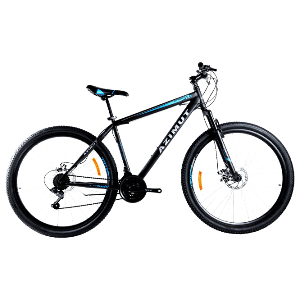Bicicletă Azimut Energy 29" 19" Black Blue Oțel / Pentru adulți photo 1