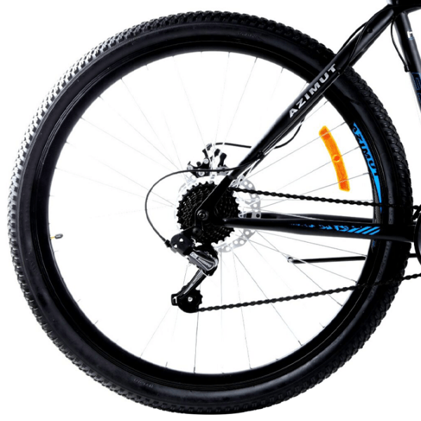Bicicletă Azimut Energy 29" 19" Black Blue Oțel / Pentru adulți photo 2