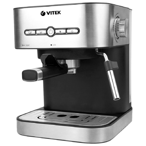 Cafetieră Vitek VT-1526 Inox 1050 W, 1.4 l, Boiler photo 1