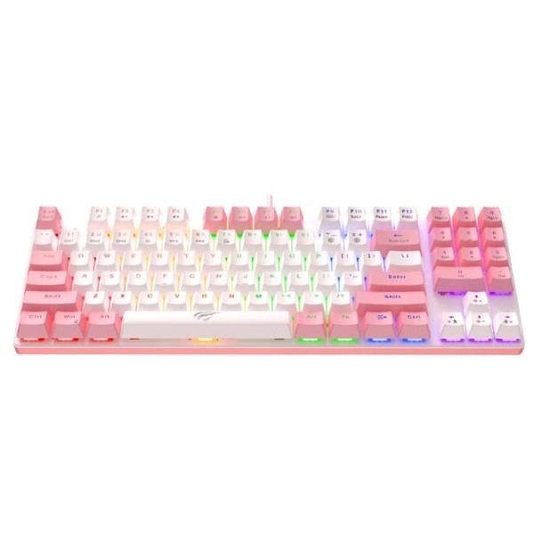 Tastatură Havit KB512L Pro White Gaming, Cu fir photo 2