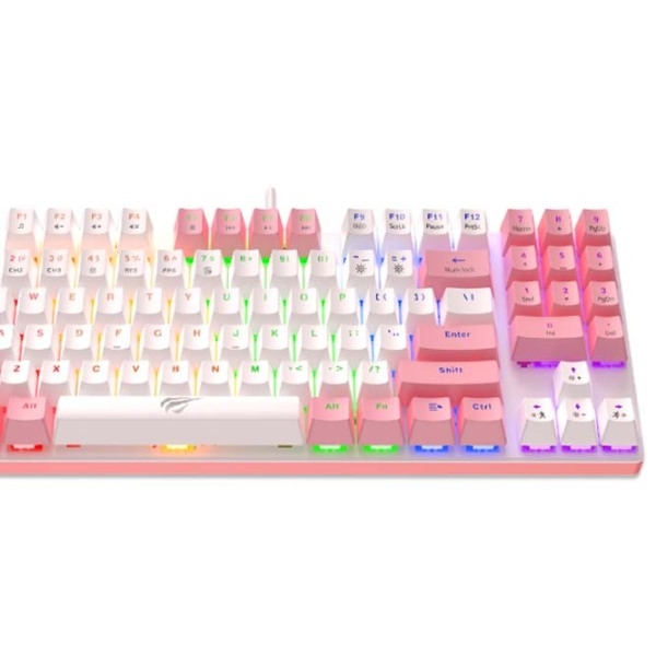 Tastatură Havit KB512L Pro White Gaming, Cu fir photo 3