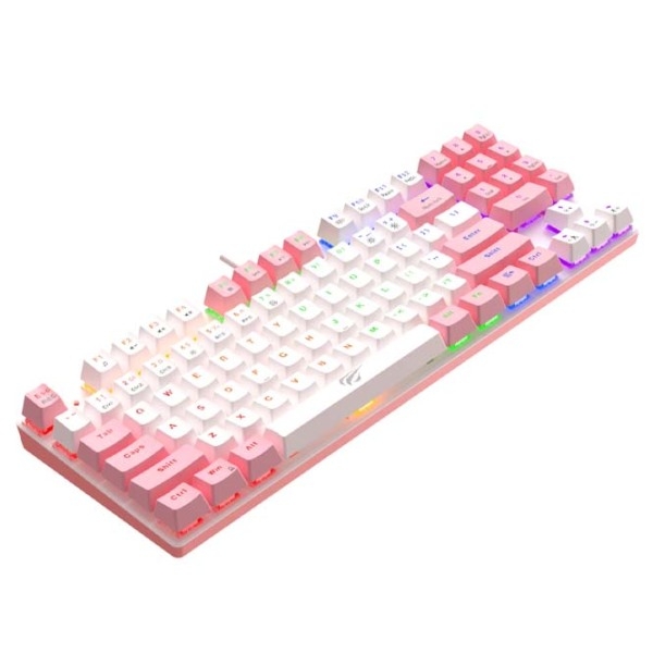 Tastatură Havit KB512L Pro White Gaming, Cu fir photo 4
