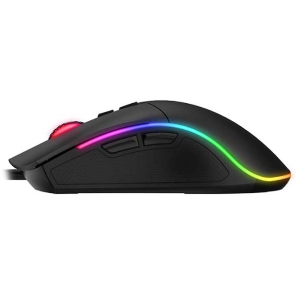 Mouse Havit MS1001S Black Cu fir / 4800 dpi photo 5