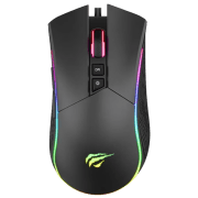 Mouse Havit MS1001 Black Cu fir / 4800 dpi