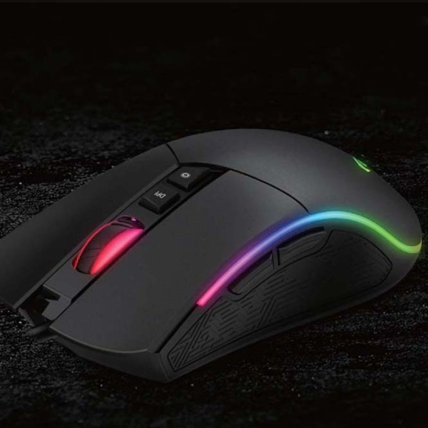 Mouse Havit MS1001 Black Cu fir / 4800 dpi photo 5