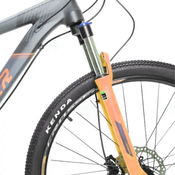 Bicicletă Crosser 075 29" 17" Black Orange Aluminiu / Pentru adulți photo 2