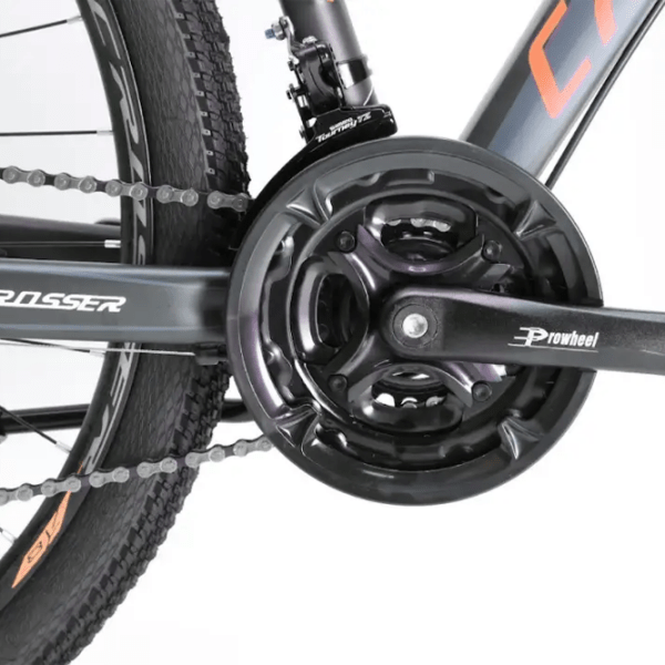 Bicicletă Crosser 075 29" 17" Black Orange Aluminiu / Pentru adulți photo 6