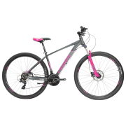 Bicicletă Crosser 075 29" 19" Black Pink Aluminiu / Pentru adulți