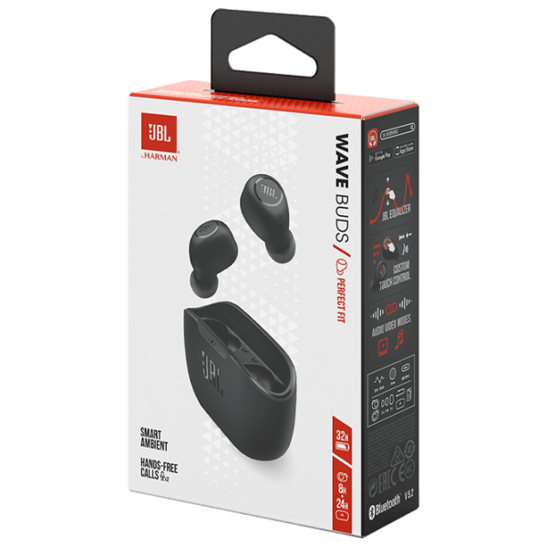 Căști JBL Wave Buds Black Fără fir / Personal / In ear photo 10