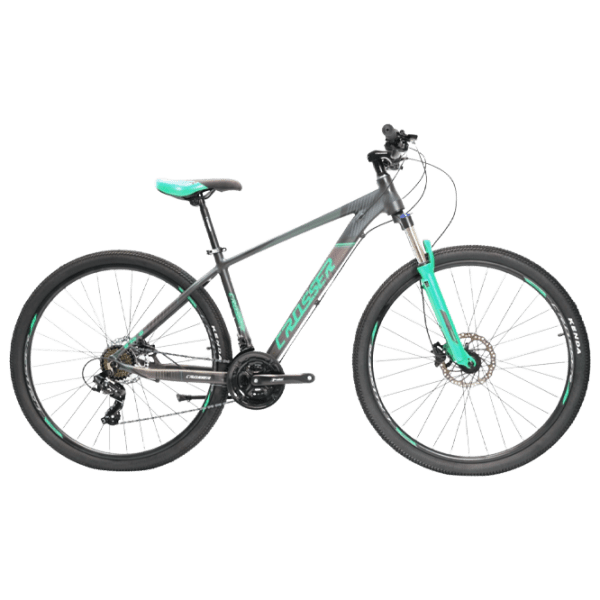 Bicicletă Crosser 075 29" 19" Gray Green Aluminiu / Pentru adulți photo 1