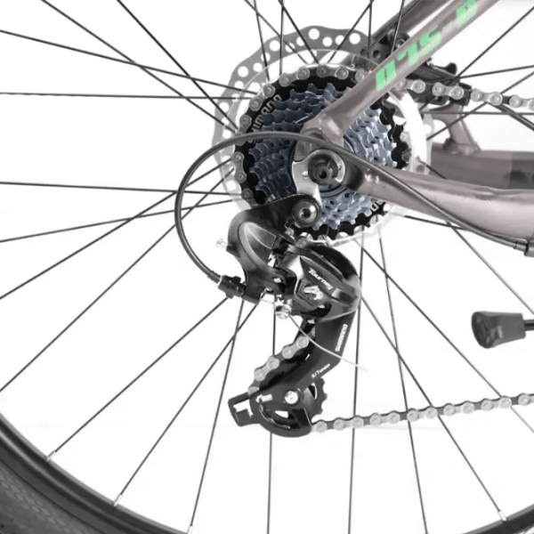Bicicletă Crosser 075 29" 17" Black Green Aluminiu / Pentru adulți photo 7
