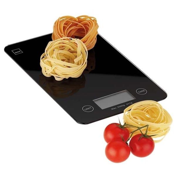 Cântar de bucătărie Kela Pinta 38391 Black Electronic, Plastic/ Sticlă, 5 kg photo 4