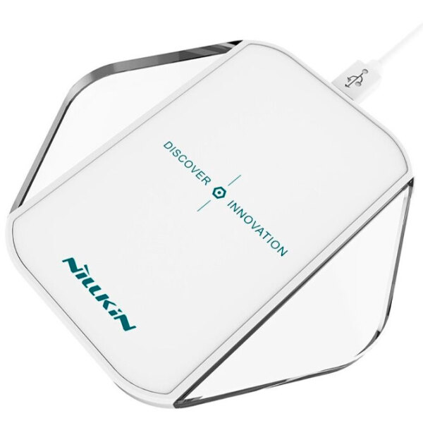 Încărcător wireless Nillkin Magick Cube (10 W) White 2 A / White photo 3