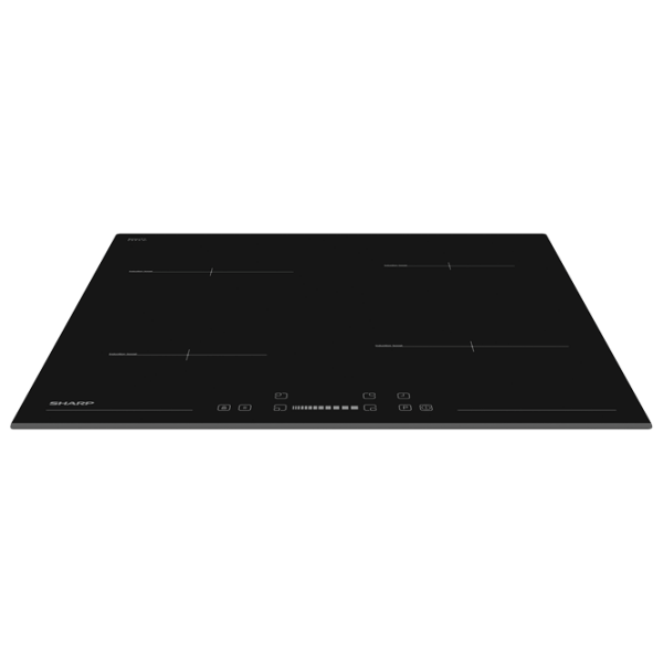 Plită încorporabilă cu inducție SHARP KH-6I27CS00-EU Black Vitroceramică, 7400 W photo 2