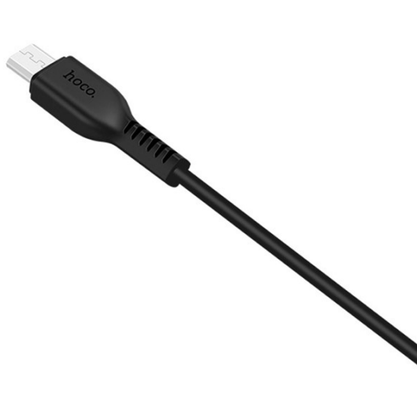 Cablu pentru telefon Hoco X20 USB Type-A/ microUSB Black  photo 3