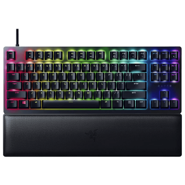 Tastatură Razer Huntsman V2 Tenkeyless Black Gaming, Cu fir photo 1