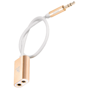 Cablu pentru telefon Hoco UA1 3.5 mm/ 3.5 mm Gold 